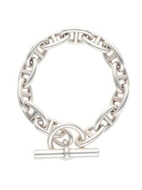 Hermes Chaine D'ancre GM Silver Bracelet